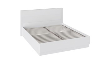 Двуспальная кровать с механизмом Наоми 1600, цвет Белый глянец СМ-208.01.02 в Мурманске - предосмотр