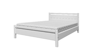 Двуспальная кровать Вероника-1 (Белый Античный) 160х200 в Мурманске