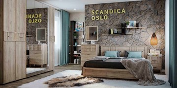 Набор мебели для спальни SCANDICA OSLO №1 в Мурманске