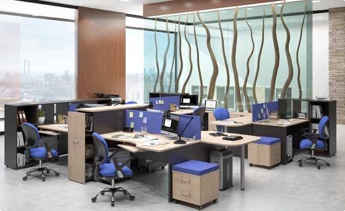 Комплект офисной мебели Xten для начальника отдела в Мурманске - изображение 6