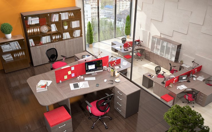Комплект офисной мебели Xten для начальника отдела в Мурманске - изображение 3