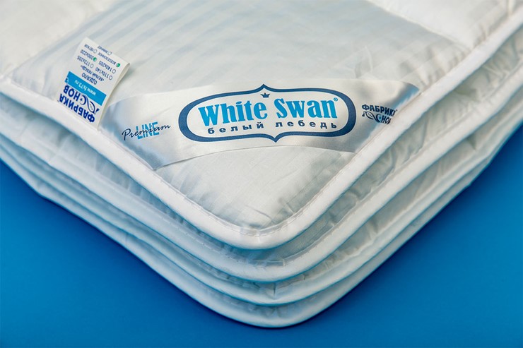 Одеяло всесезонное двуспальное Белый лебедь в Мурманске - изображение 1