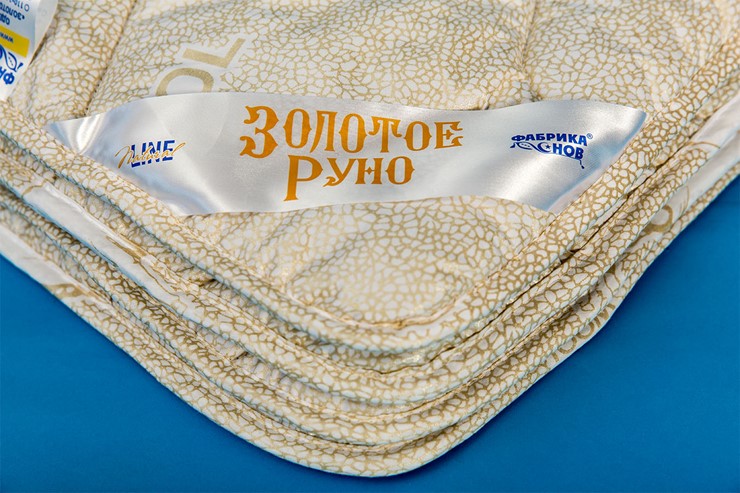 Одеяло всесезонное полутороспальное Золотое Руно в Мурманске - изображение 1