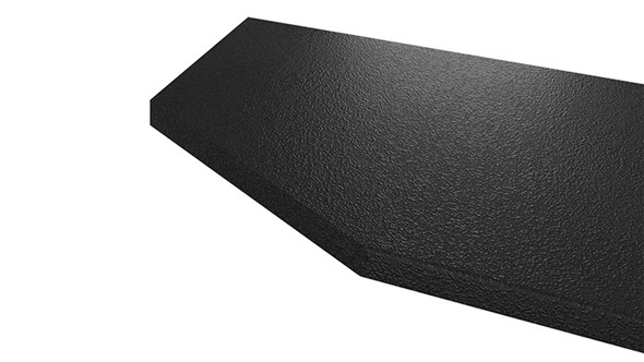 Столешница торцевая 40х600х1500 левая (Черный) С(п)40Т_60-150L в Мурманске - изображение