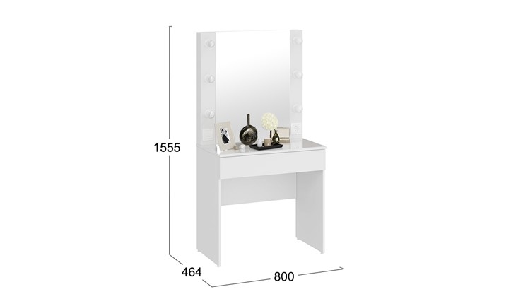 Столик туалетный Марго (Белый) в Мурманске - изображение 3