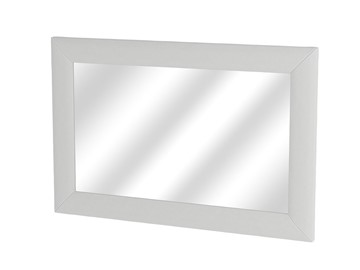 Настенное зеркало OrmaSoft 2, экокожа белая в Мурманске
