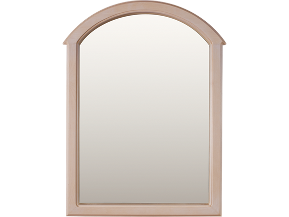 Зеркало 730х550 мм. Беленый дуб в Мурманске - изображение