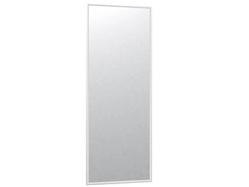Настенное зеркало Сельетта-6 белый (1100х400х9) в Мурманске