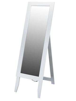 Напольное зеркало BeautyStyle 2 (Белый) в Мурманске - изображение