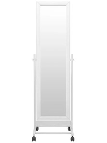 Напольное зеркало BeautyStyle 27 (135х42,5см) Белое в Мурманске - предосмотр 1