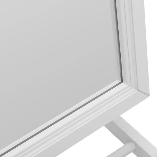 Напольное зеркало BeautyStyle 27 (135х42,5см) Белое в Мурманске - изображение 3