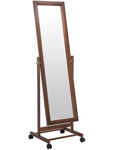 Напольное зеркало BeautyStyle 27 (135х42,5см) Средне-коричневый в Мурманске