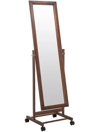 Напольное зеркало BeautyStyle 27 (135х42,5см) Средне-коричневый в Мурманске - изображение