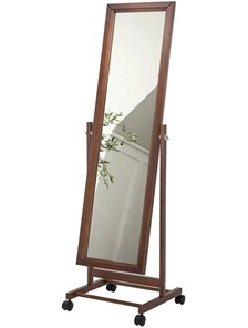 Напольное зеркало BeautyStyle 27 (135х42,5см) Средне-коричневый в Мурманске - предосмотр 6