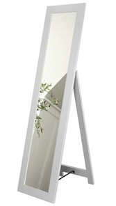 Напольное зеркало в спальню BeautyStyle 8 (белый) в Мурманске - предосмотр 3