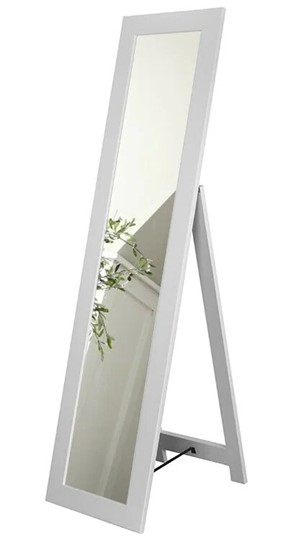 Напольное зеркало в спальню BeautyStyle 8 (белый) в Мурманске - изображение 3