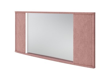 Зеркало Vittoria с подсветкой, Рогожка (Levis 62 Розовый) в Мурманске