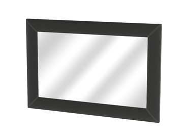 Зеркало настенное OrmaSoft 2, экокожа черная в Мурманске