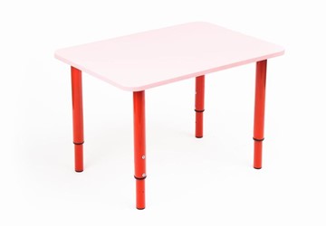 Растущий стол Кузя (Розовый,Красный) в Мурманске