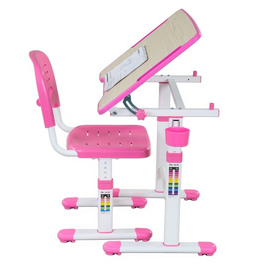 Растущая парта + стул Piccolino II Pink в Мурманске - изображение 5