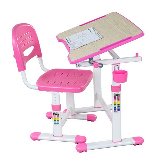 Растущая парта + стул Piccolino II Pink в Мурманске - изображение 3