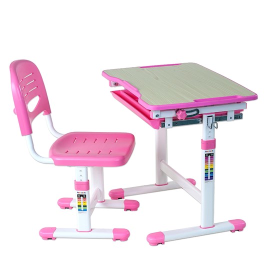 Стол растущий и стул Piccolino Pink в Мурманске - изображение 1