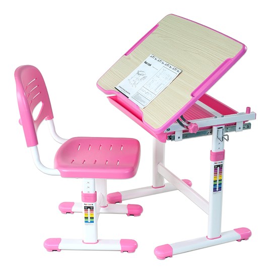 Стол растущий и стул Piccolino Pink в Мурманске - изображение 3
