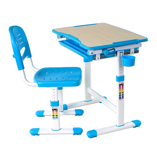 Растущий стол и стул Piccolino Blue в Мурманске - изображение 4