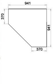 Распашной шкаф 401 угловой со штангой, цвет Венге в Мурманске - изображение 2