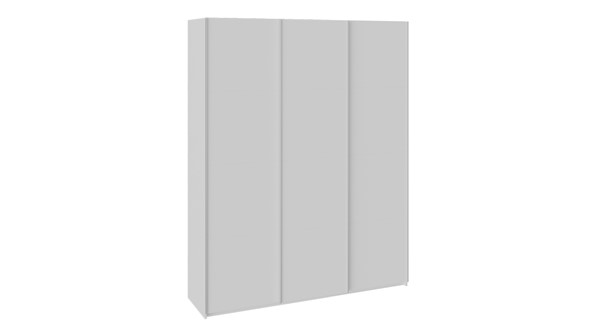 Шкаф 3-х дверный Траст, цвет Белый снег/Белый снег СШК 2.180.60-11.11.11 в Мурманске - изображение
