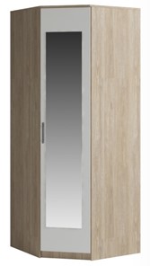 Шкаф Genesis Светлана, с зеркалом, белый/дуб сонома в Мурманске