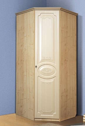 Шкаф угловой Ивушка-5, цвет Дуб беленый в Мурманске - изображение