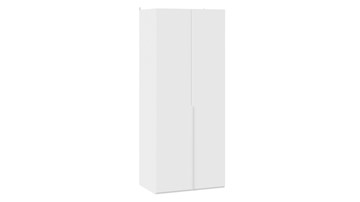 Двустворчатый шкаф Порто (580) СМ-393.07.003 (Белый жемчуг/Белый софт) в Мурманске