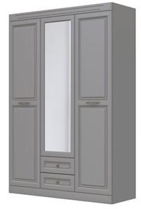 Шкаф трехдверный в спальню Олимп ШР-3 (антрацит) 1 зеркало в Мурманске