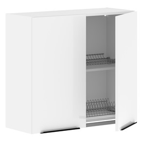 Кухонный шкаф с посудосушителем IBIZA Белый MHSU 8072.1P (800х320х720) в Мурманске