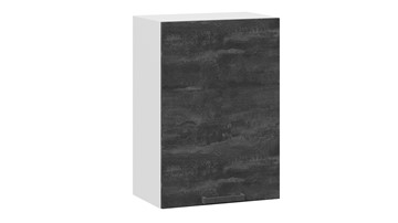 Настенный шкаф Детройт 1В5 (Белый/Угольный Камень) в Мурманске - предосмотр