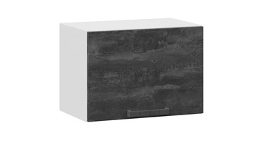 Настенный шкаф Детройт 1В5Г (Белый/Угольный Камень) в Мурманске