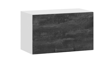 Настенный шкаф Детройт 1В6Г (Белый/Угольный Камень) в Мурманске