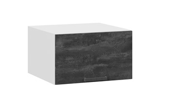 Навесной кухонный шкаф Детройт 1В6ГП (Белый/Угольный Камень) в Мурманске