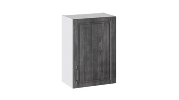 Кухонный навесной шкаф Прованс (Белый глянец/Санторини темный) В_72-50_1ДР в Мурманске