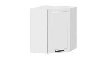 Кухонный навесной угловой шкаф Лорас 1В6У (Белый/Холст белый) в Мурманске