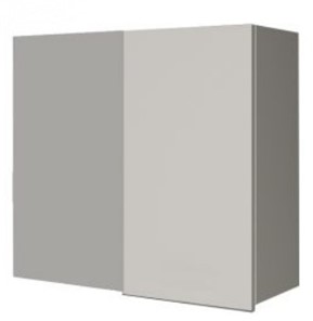 Навесной кухонный шкаф ВУП 760 Серый/Белый в Мурманске