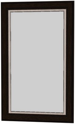 Зеркало настенное ЗП1, цвет Венге, 000026503 в Мурманске - изображение