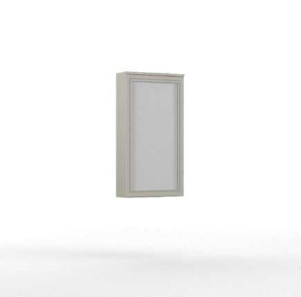 Шкаф навесной фасад зеркало, Bella (Б-ШН зр) в Мурманске - изображение