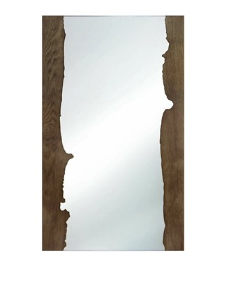 Навесное зеркало ГлассВальд-3, Орех в Мурманске - изображение
