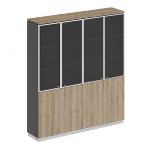 Шкаф для документов со стеклянными дверьми Speech Cube (180.2x40x203.4) СИ 315 ДС АР ДС/ХР в Мурманске