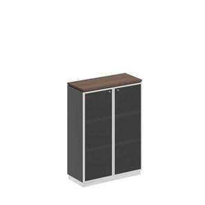 Шкаф для документов средний стекло в рамке Speech Cube (90x40x124.6) СИ 319 ДГ АР ХР в Мурманске
