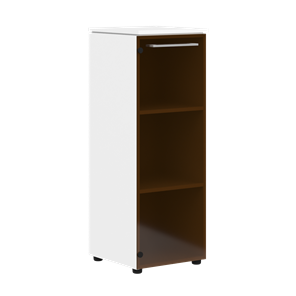 Шкаф колонна MORRIS Дуб Базель/Белый MMC 42 (429х423х1188) в Мурманске