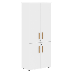 Шкаф с глухими средними и малыми дверьми FORTA Белый FHC 80.3(Z) (798х404х1965) в Мурманске