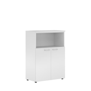 Шкаф средний XTEN Белый  XMC 85.3 (850х410х1165) в Мурманске